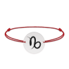 Amelie - Bratara personalizata snur banut cu semn zodiacal din argint 925 Amelie - Bratara personalizata snur banut cu semn zodiacal din argint 925