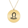 Amelie - Colier personalizat cu semn zodiacal din argint 925 placat cu aur galben 24K Amelie - Colier personalizat cu semn zodiacal din argint 925 placat cu aur galben 24K
