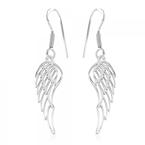 Angela - Cercei personalizati cu aripi din Argint 925