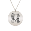 Anabella - Colier personalizat banut pentru prietene/surori din argint 925 Anabella - Colier personalizat banut pentru prietene/surori din argint 925