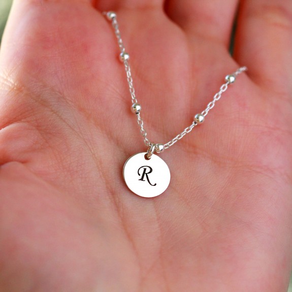 Ayla - Bratara personalizata tip salba pentru picior cu banut din argint 925 placat cu aur roz Ayla - Bratara personalizata tip salba pentru picior cu banut din argint 925 placat cu aur roz