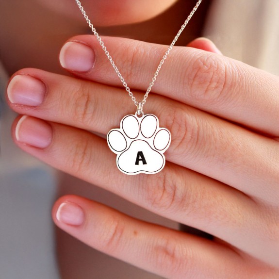 Bella - Colier personalizat din argint placat cu aur galben 24K - labuta