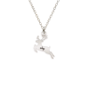 Deer - Colier personalizat ren si nume din argint 925