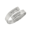 Frida - Inel personalizat cu text reglabil dublu din argint 925 Frida - Inel personalizat cu text reglabil dublu din argint 925