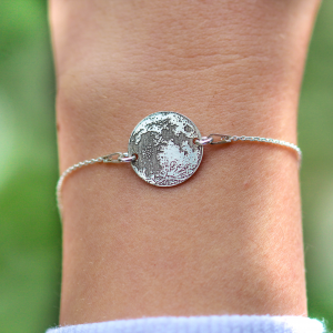 Full Moon - Bratara personalizata din argint 925 Luna plina