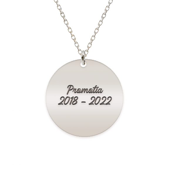 Graduatio - Colier personalizat profesoara/invatatoare din argint 925