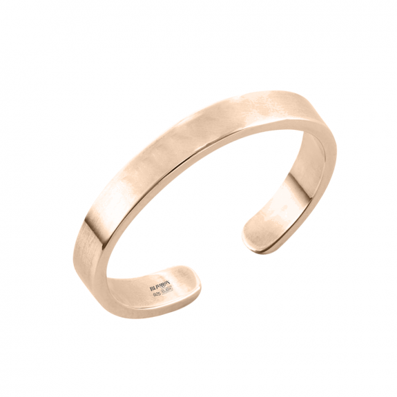Ivy - Inel personalizat cu nume reglabil din argint 925 placat cu aur roz