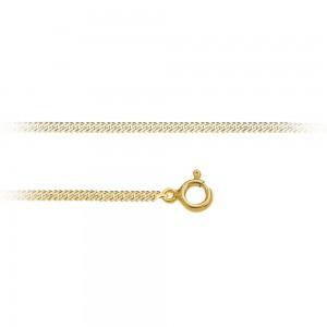 Lantisor din argint 925 placat cu aur galben 24K- Rombo