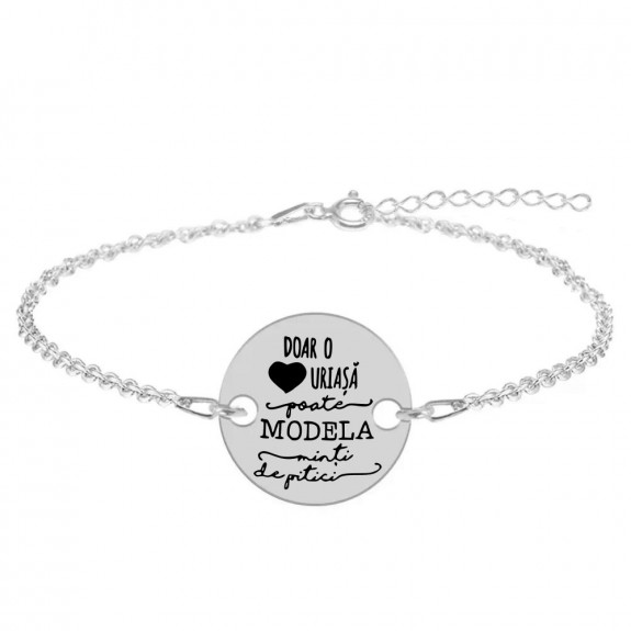 Mia - Bratara personalizata pentru educatoare/invatatoare/profesoara din argint 925 Mia - Bratara personalizata pentru educatoare/invatatoare/profesoara din argint 925