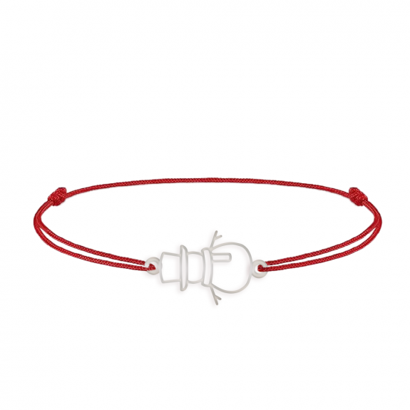 Olaf - Bratara snur om de zapada din argint 925