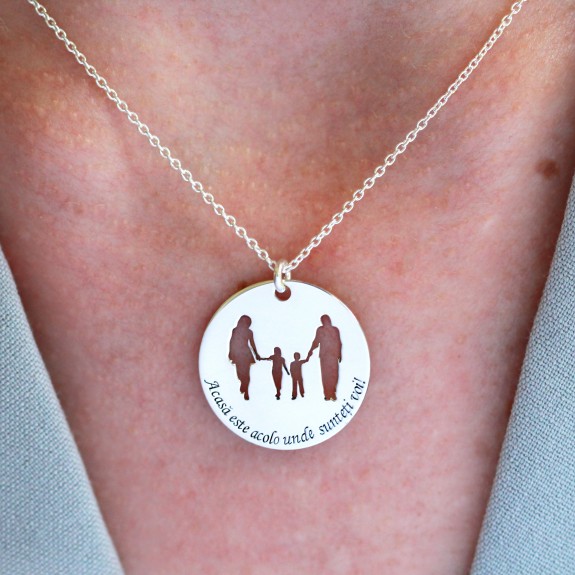 Together - Colier personalizat din argint 925 Together - Colier personalizat din argint 925