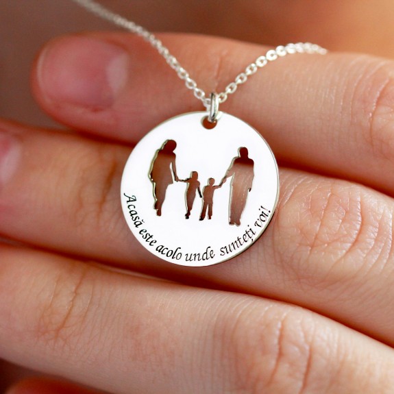 Together - Colier personalizat din argint 925 Together - Colier personalizat din argint 925