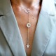 Colier Avion Placat Cu Argint – Vestopazzo Handmade