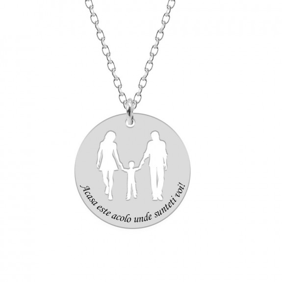 Together - Colier personalizat din argint 925 Together - Colier personalizat din argint 925