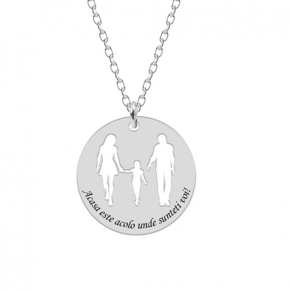 Together - Colier personalizat din argint 925 Together - Colier personalizat din argint 925