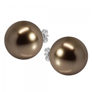 Ares - Cercei Argint si Perle  - Bronze