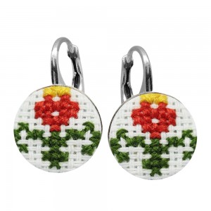 Federica - Cercei Argint Handmade - Motive Traditionale