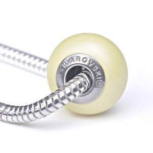 Sorana - Talisman pentru bratari din Cristale  - Pastel Yellow