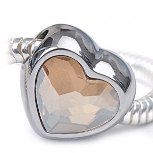 Love -Talisman pentru bratari din Cristale  - Golden Shadow