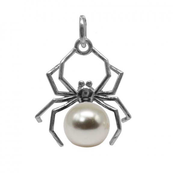 Narcis - Pandantiv Argint si Perle  - Crystal