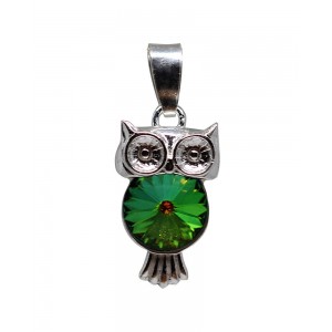 Maria - Pandantiv Argint si Cristale  - Vitrail Medium