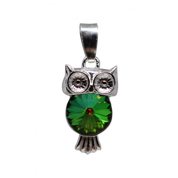 Maria - Pandantiv Argint si Cristale  - Vitrail Medium