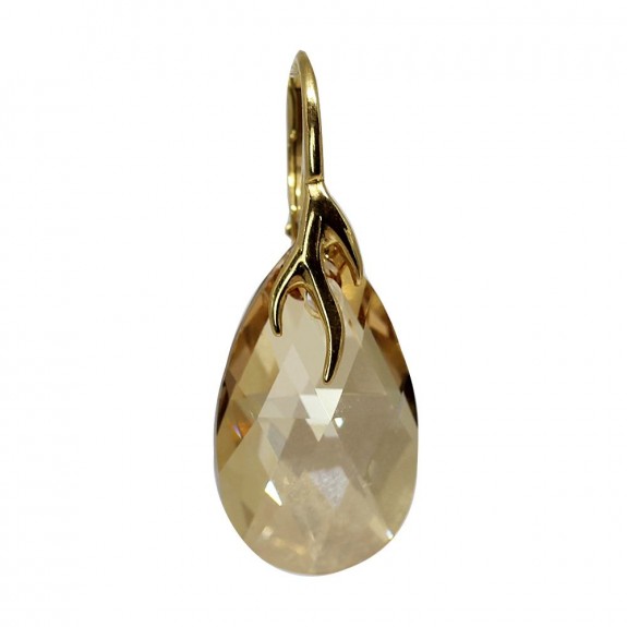 Queen - Pandantiv Argint Aurit si Cristale Queen - Pandantiv Argint Aurit si Cristale