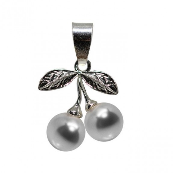 Arya - Pandantiv Argint si Perle  - Crystal