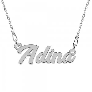 Colier Argint 925, Nume Adina , 45 cm