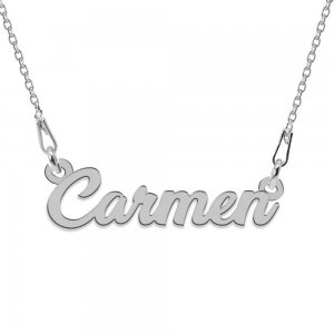 Colier Argint 925, Nume Carmen , 45 cm