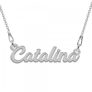 Colier Argint 925, Nume Catalina , 45 cm