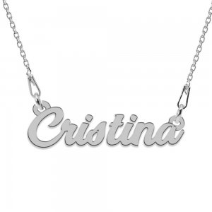 Colier Argint 925, Nume Cristina , 45 cm