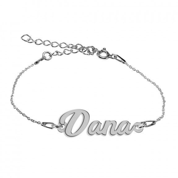 Bratara Argint 925, Nume Dana , BijuBOX, 15 + 3 cm