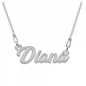 Colier Argint 925, Nume Diana , 45 cm