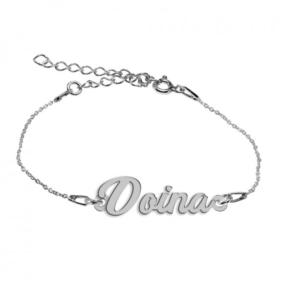 Bratara Argint 925, Nume Doina , BijuBOX, 15 + 3 cm Bratara Argint 925, Nume Doina , BijuBOX, 15 + 3 cm