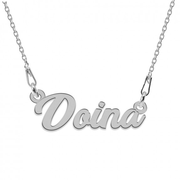 Colier Argint 925, Nume Doina , 45 cm