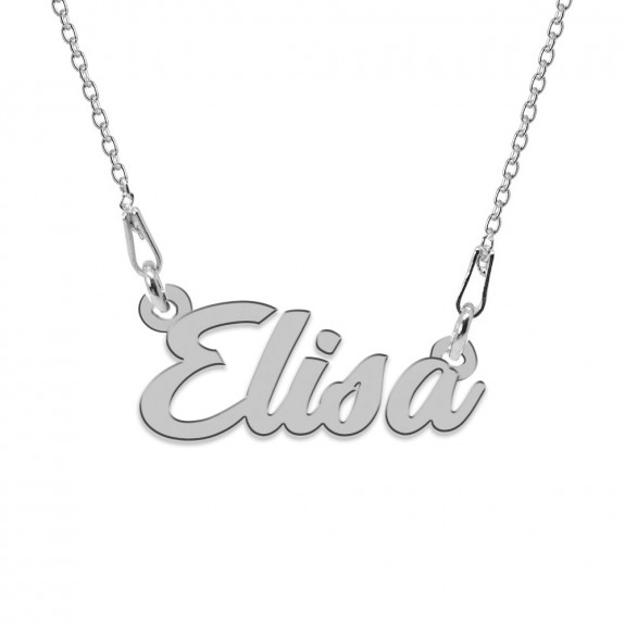 Colier Argint 925, Nume Elisa , 45 cm