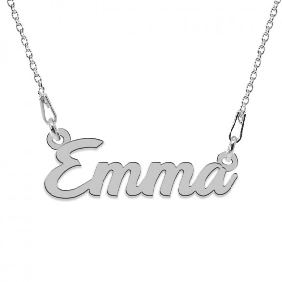 Colier Argint 925, Nume Emma , 45 cm