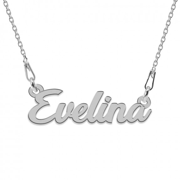 Colier Argint 925, Nume Evelina , 45 cm Colier Argint 925, Nume Evelina , 45 cm