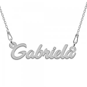 Colier Argint 925, Nume Gabriela , 45 cm