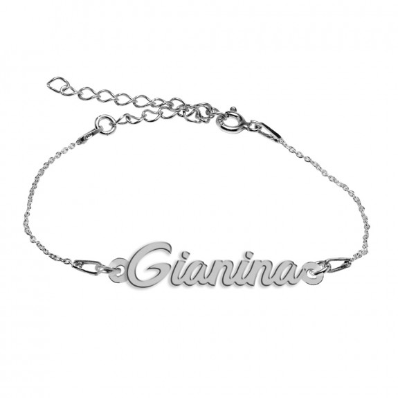 Bratara Argint 925, Nume Gianina , BijuBOX, 15 + 3 cm Bratara Argint 925, Nume Gianina , BijuBOX, 15 + 3 cm