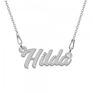 Colier Argint 925, Nume Hilda , 45 cm
