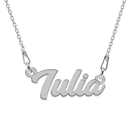 Colier Argint 925, Nume Iulia , 45 cm