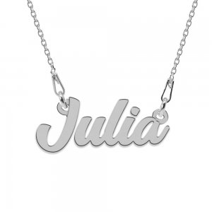 Colier Argint 925, Nume Julia , 45 cm