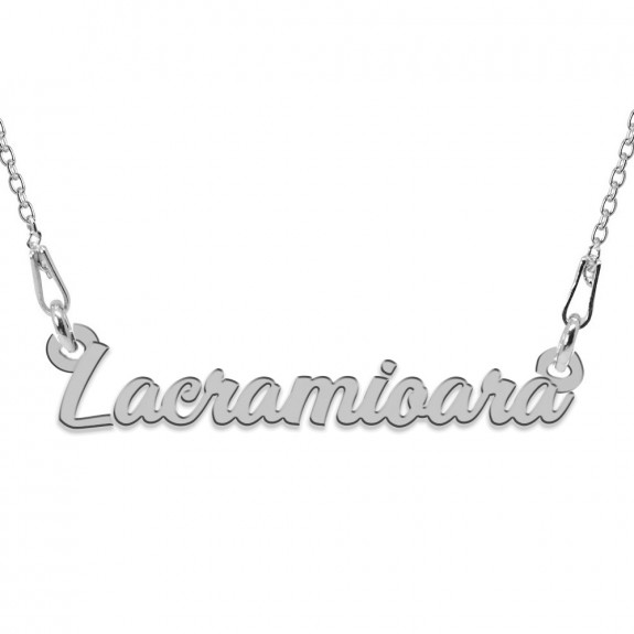 Colier Argint 925, Nume Lacramioara , 45 cm Colier Argint 925, Nume Lacramioara , 45 cm