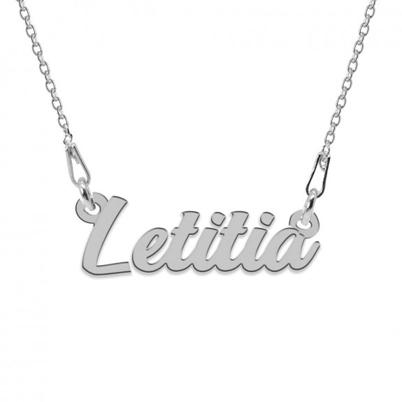 Colier Argint 925, Nume Letitia , 45 cm