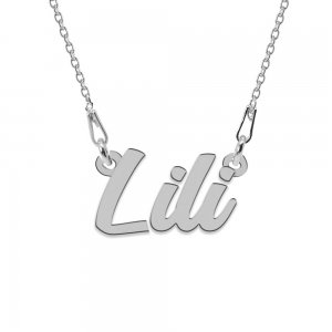 Colier Argint 925, Nume Lili , 45 cm