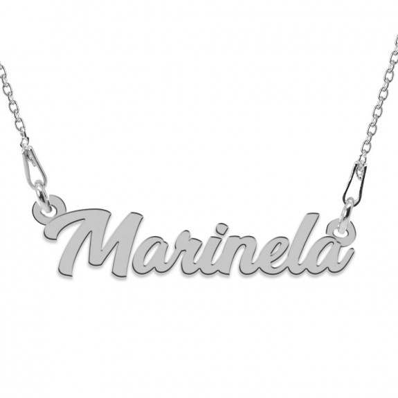 Colier Argint 925, Nume Marinela , 45 cm