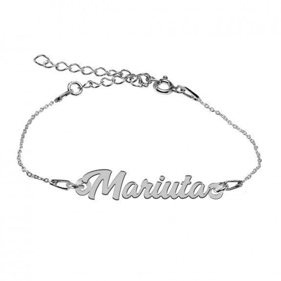 Bratara Argint 925, Nume Mariuta , BijuBOX, 15 + 3 cm