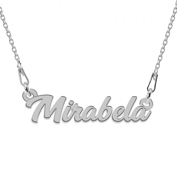 Colier Argint 925, Nume Mirabela , 45 cm